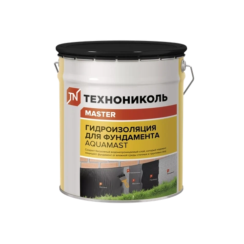 Мастика битумная AquaMast ТехноНИКОЛЬ ведро 18кг