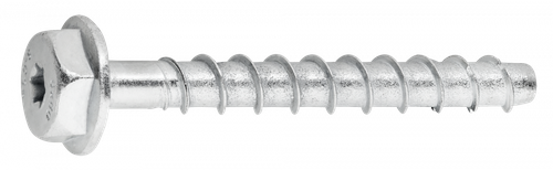 Sormat Шуруп по бетону S‑CSA HEX оцинкованный 6X120/65/80 SW13