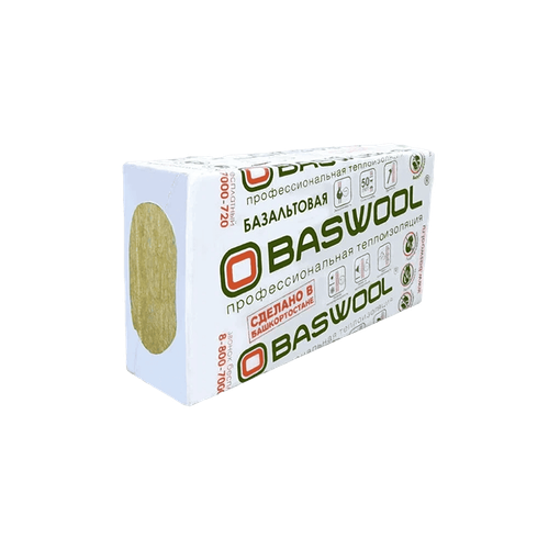 Утеплитель Басвул BASWOOL РУФ Н110, 0,216 м3 (600х1200х100мм)