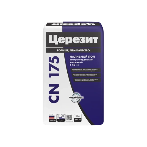 Ceresit CN 175, самовыравнивающийся наливной пол, 25 кг